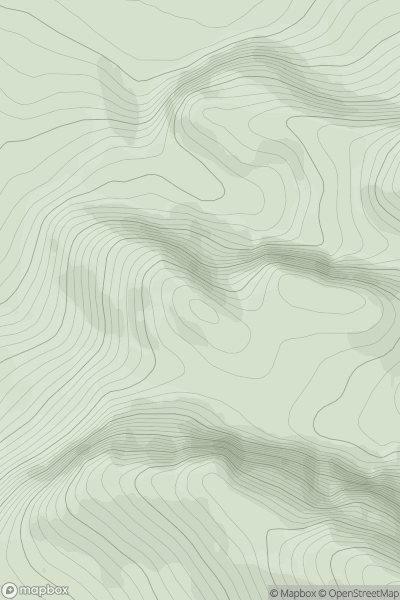 Thumbnail image for Stob Bealach a' Chuirn showing contour plot for surrounding peak
