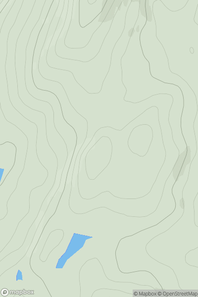 Thumbnail image for Carn Mhic Ruairidh showing contour plot for surrounding peak