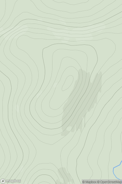 Thumbnail image for Sithean Raireag showing contour plot for surrounding peak