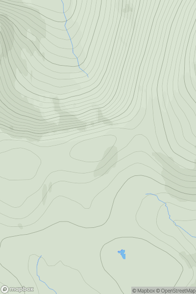 Thumbnail image for Leaba Bhaltair showing contour plot for surrounding peak