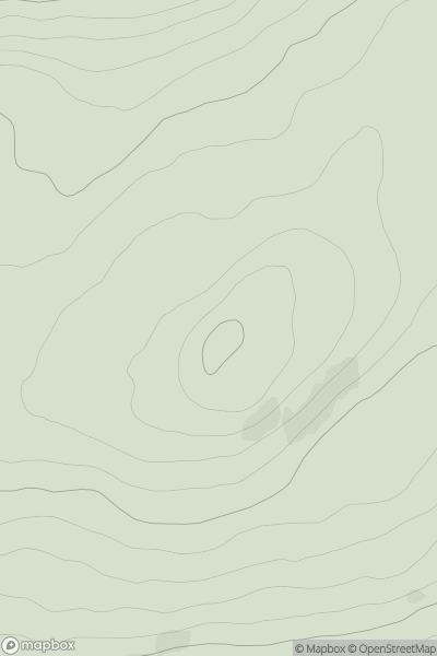 Thumbnail image for Beinn an Lochain (Bearn a' Chlaidheimh) showing contour plot for surrounding peak