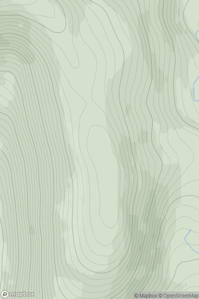Thumbnail image for Sabhal Mor showing contour plot for surrounding peak
