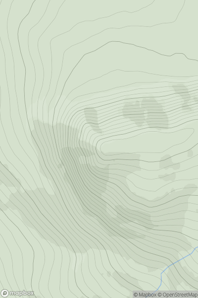 Thumbnail image for Conmheall showing contour plot for surrounding peak