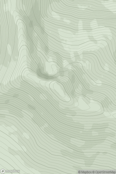 Thumbnail image for Gleouraich showing contour plot for surrounding peak