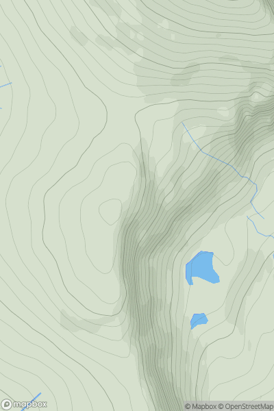 Thumbnail image for The Storr South Top showing contour plot for surrounding peak