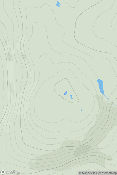 Thumbnail image for Ben Vratabreck showing contour plot for surrounding peak