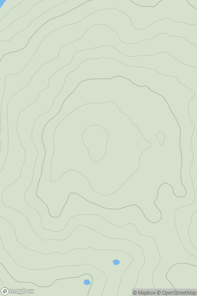 Thumbnail image for Wytham Hill showing contour plot for surrounding peak