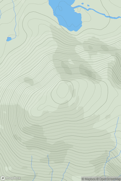 Thumbnail image for Ruinsival showing contour plot for surrounding peak