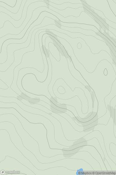Thumbnail image for Leac Shoilleir showing contour plot for surrounding peak