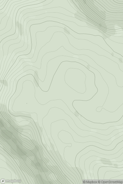 Thumbnail image for Meall an Tairbh showing contour plot for surrounding peak