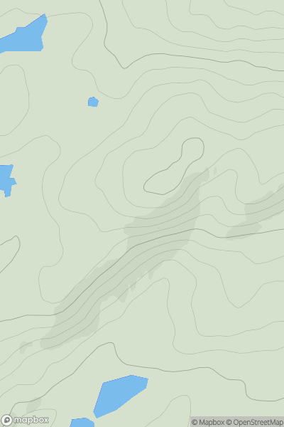 Thumbnail image for Garbh Achadh showing contour plot for surrounding peak