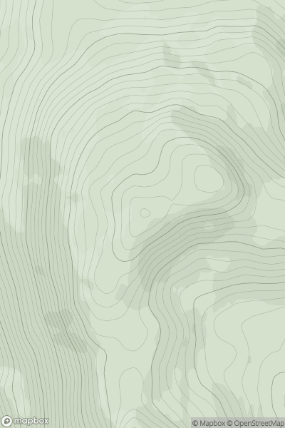 Thumbnail image for Sligrachan Hill showing contour plot for surrounding peak