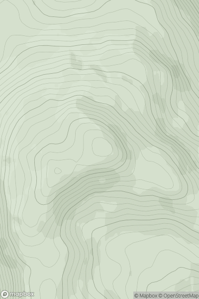 Thumbnail image for Sligrachan Hill East Top showing contour plot for surrounding peak