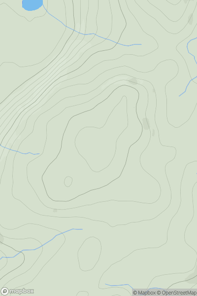 Thumbnail image for Na h-Ursainnan showing contour plot for surrounding peak