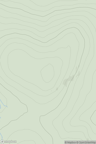 Thumbnail image for Kneedeep showing contour plot for surrounding peak