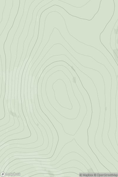 Thumbnail image for Meikle Charsk Hill showing contour plot for surrounding peak