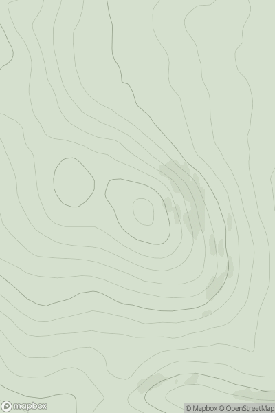 Thumbnail image for Peter's Hill showing contour plot for surrounding peak