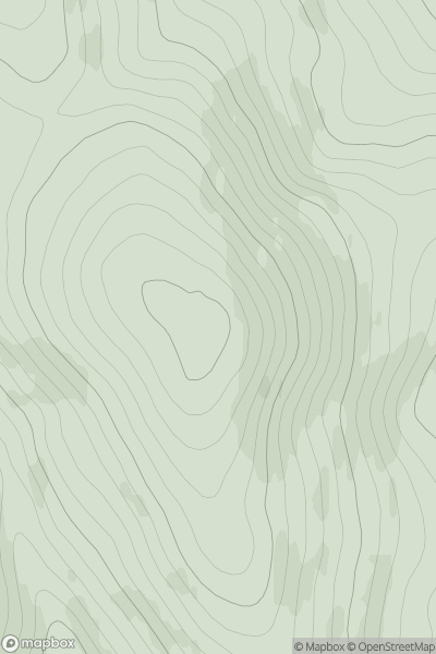 Thumbnail image for Breagach Hill showing contour plot for surrounding peak