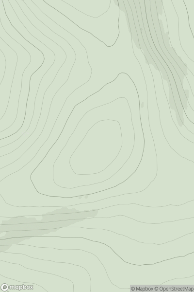 Thumbnail image for Cairn Ellick showing contour plot for surrounding peak