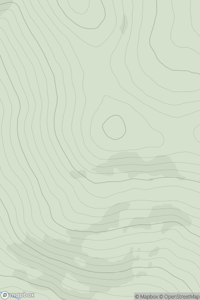 Thumbnail image for Hill of Cummerton showing contour plot for surrounding peak