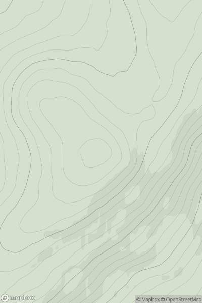 Thumbnail image for Bonlee Hill showing contour plot for surrounding peak
