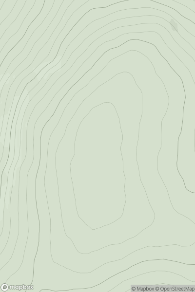 Thumbnail image for Cairnacay showing contour plot for surrounding peak