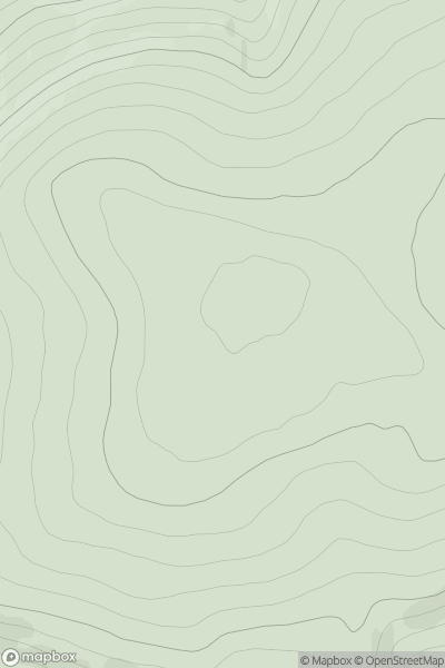 Thumbnail image for Carran Hill showing contour plot for surrounding peak
