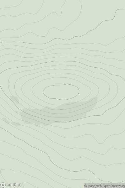 Thumbnail image for Mill Maud showing contour plot for surrounding peak