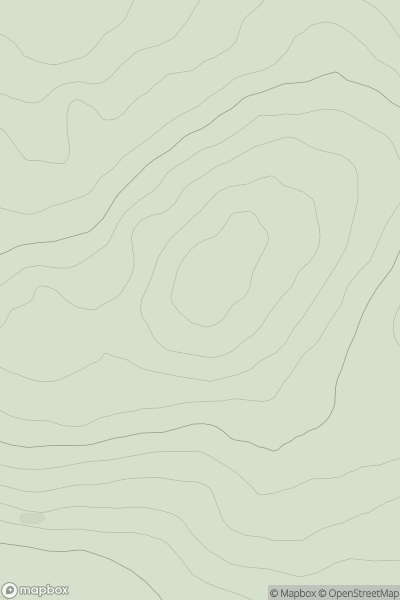 Thumbnail image for Strone Hill showing contour plot for surrounding peak