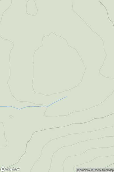 Thumbnail image for Hill of Fishrie showing contour plot for surrounding peak