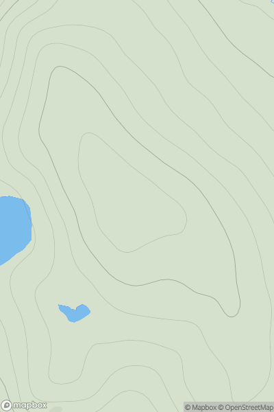 Thumbnail image for Ward of Culswick showing contour plot for surrounding peak
