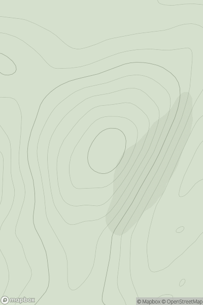 Thumbnail image for Ward of Reawick showing contour plot for surrounding peak