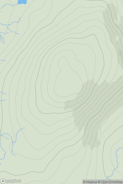 Thumbnail image for Corlabhadh showing contour plot for surrounding peak