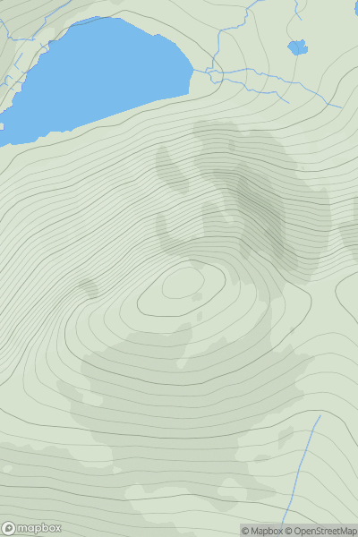 Thumbnail image for Sgaoth Iosal showing contour plot for surrounding peak