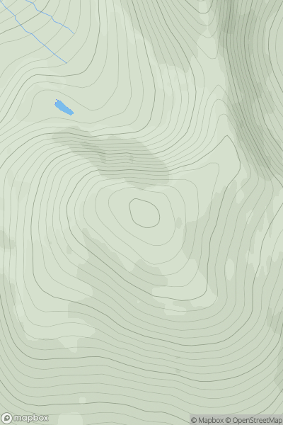 Thumbnail image for Cleiseabhal showing contour plot for surrounding peak