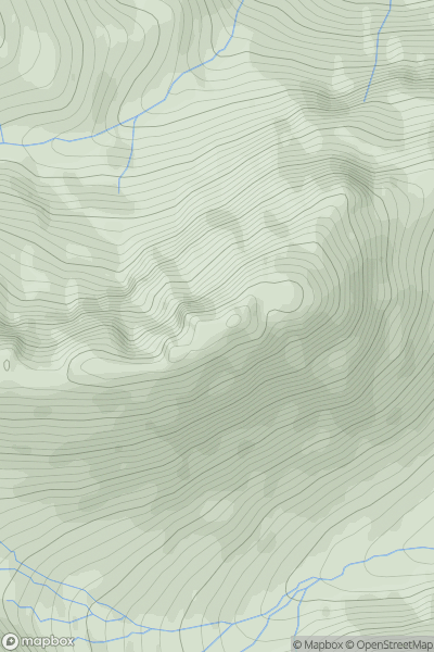 Thumbnail image for Faochag showing contour plot for surrounding peak