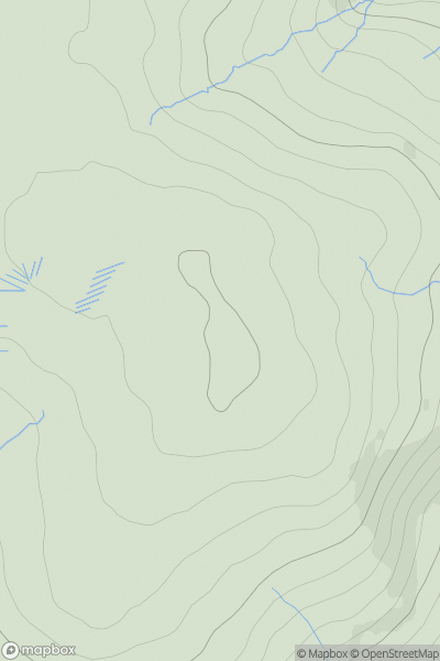 Thumbnail image for Holehead showing contour plot for surrounding peak