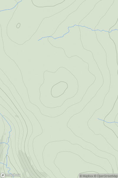 Thumbnail image for Owsen Hill showing contour plot for surrounding peak