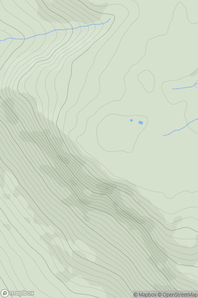 Thumbnail image for Slackdhu showing contour plot for surrounding peak