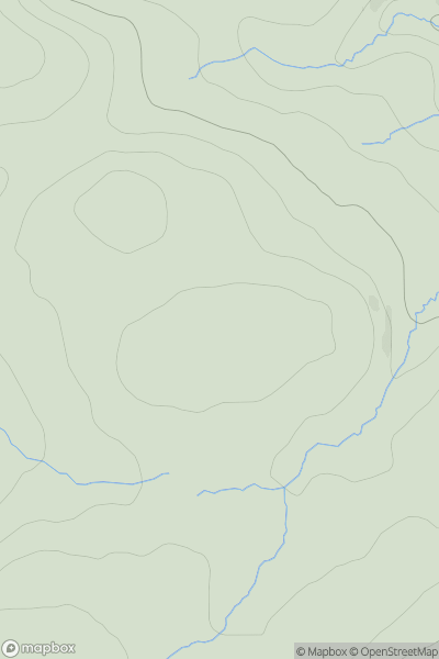 Thumbnail image for Kailrine Hill showing contour plot for surrounding peak