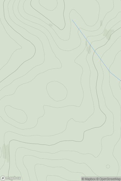 Thumbnail image for High Corby Knowe showing contour plot for surrounding peak