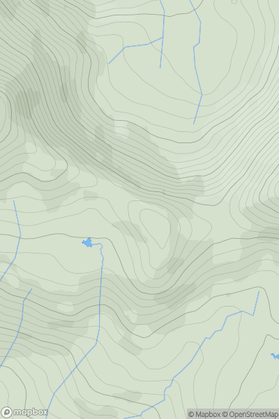 Thumbnail image for Scars of Milldown showing contour plot for surrounding peak