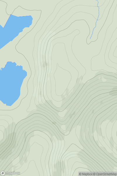 Thumbnail image for Craignairny showing contour plot for surrounding peak