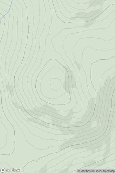 Thumbnail image for Little Millyea showing contour plot for surrounding peak