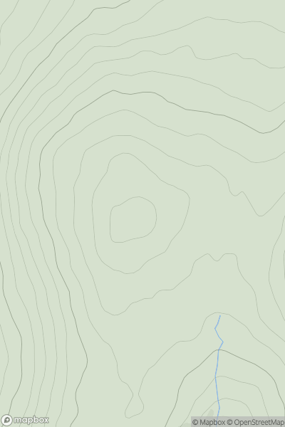 Thumbnail image for Shalloch showing contour plot for surrounding peak