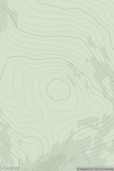 Thumbnail image for Knockower showing contour plot for surrounding peak