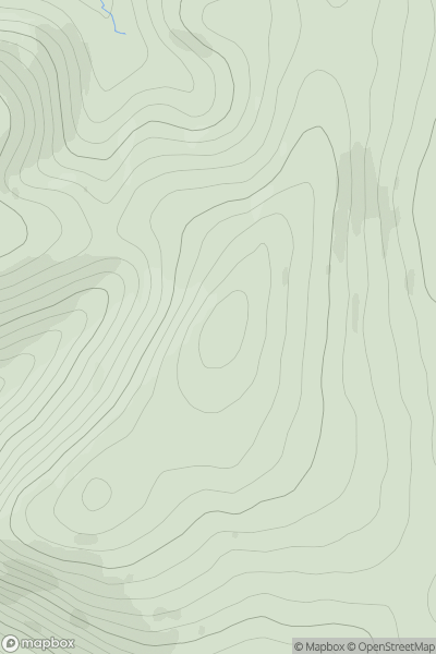 Thumbnail image for Wanlock Dod showing contour plot for surrounding peak