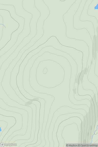 Thumbnail image for Stake Hill showing contour plot for surrounding peak
