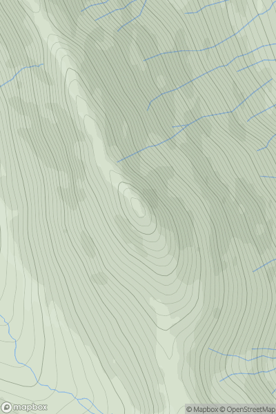 Thumbnail image for Biod an Fhithich showing contour plot for surrounding peak