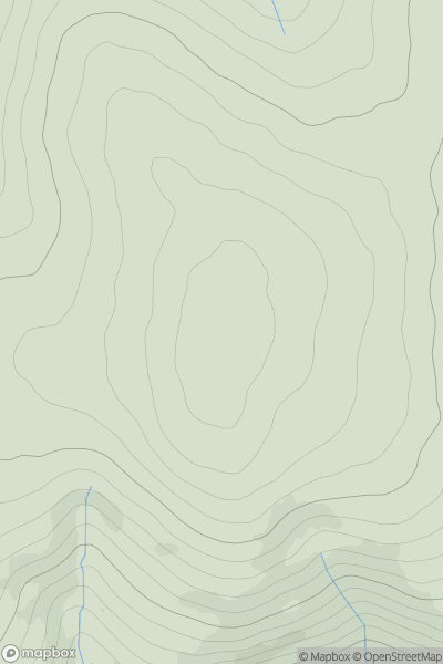 Thumbnail image for Harryburn Brae showing contour plot for surrounding peak